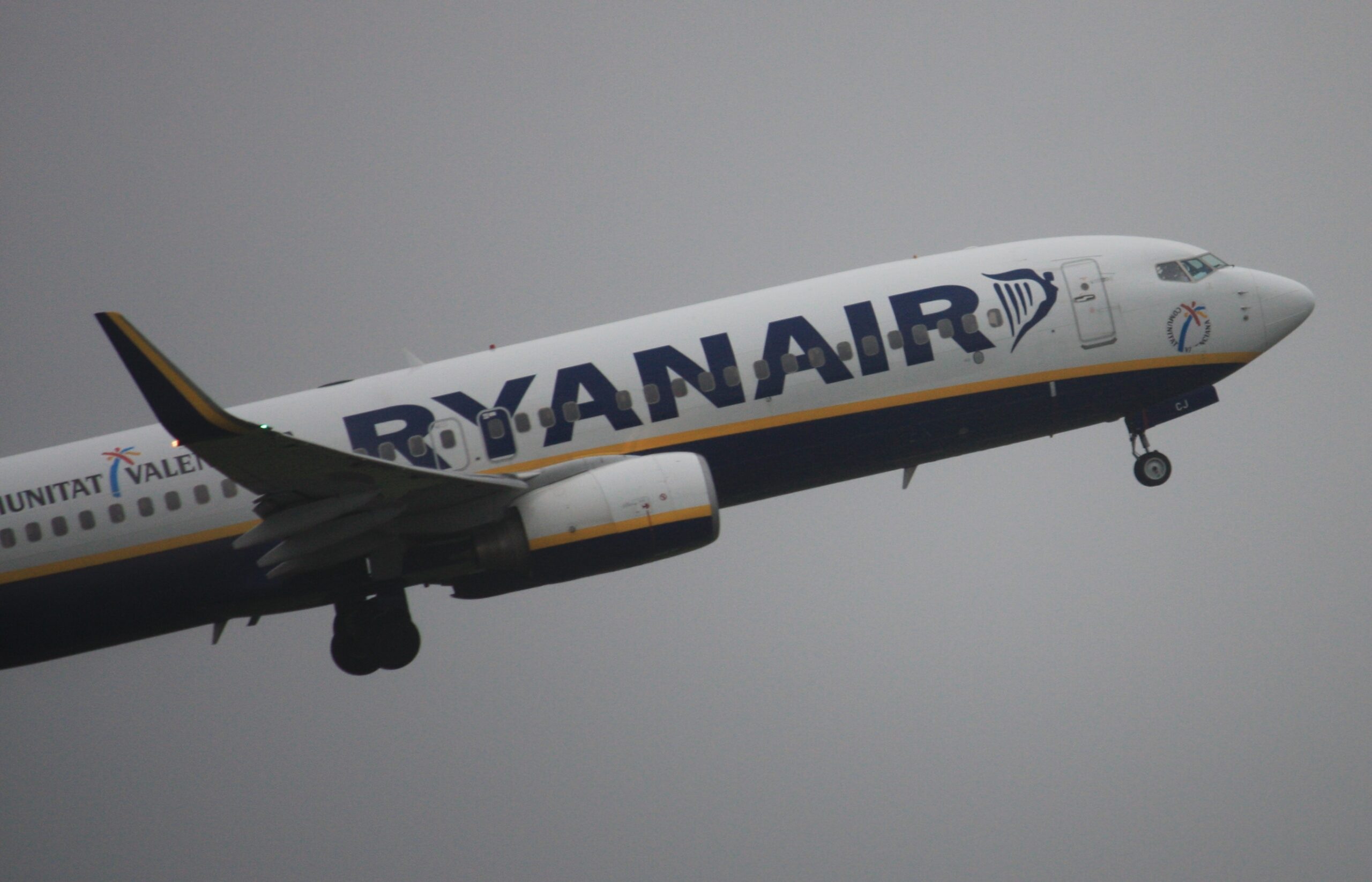 A Ryanair Boeing 737-800